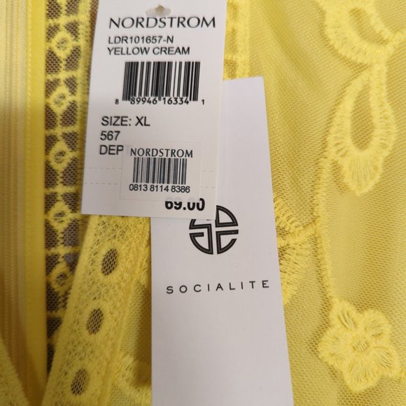 NEW Socialite Yellow Dress - Picture 3 of 4